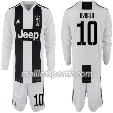 Maillot de Foot Juventus Paulo Dybala 10 Enfant Domicile 2018/19 ML Maillot de Foot Juventus Paulo Dybala 10 Enfant Domicile 2018/19 ML